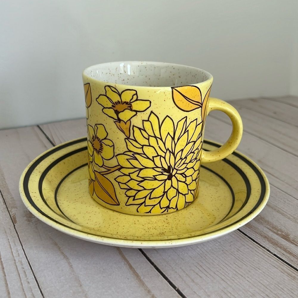 Vintage MCM Brendan tea cup and saucer